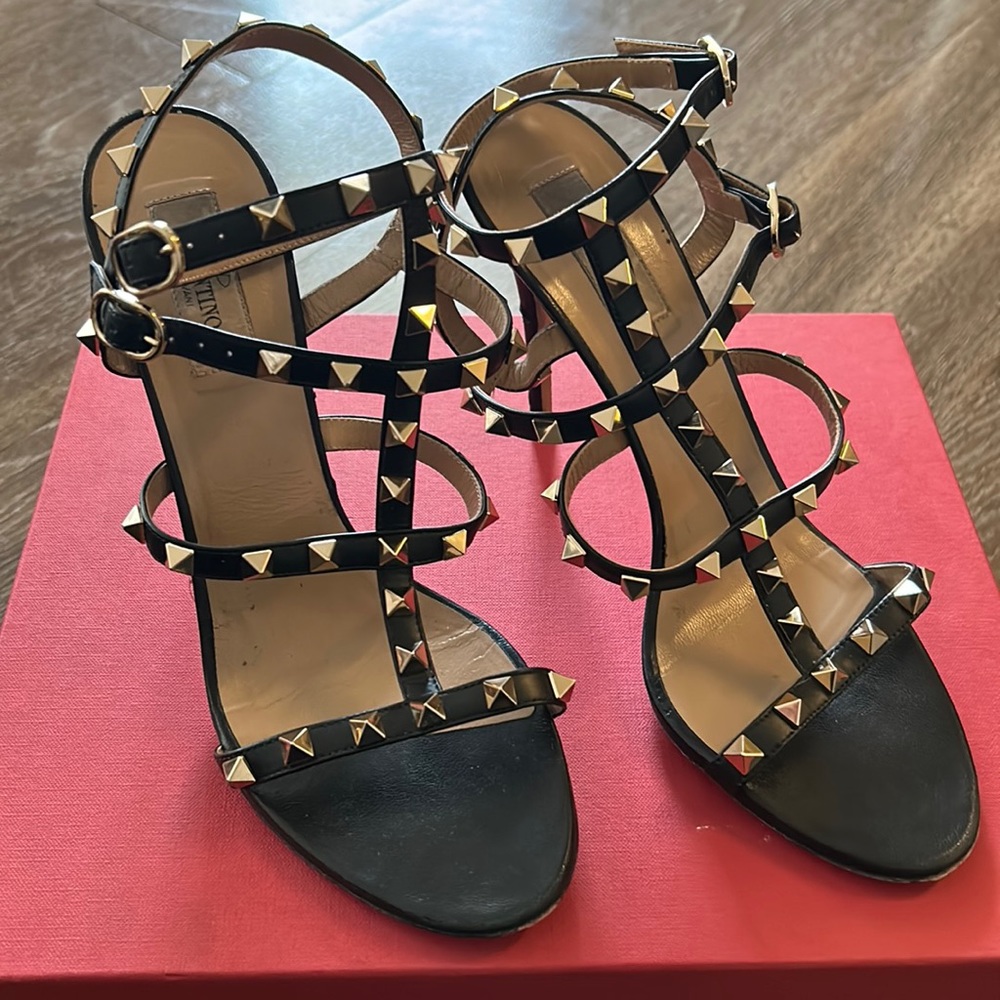 Valentino rock stud heels